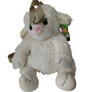Critter Collection Lamb Backpack Ivory Kids OS